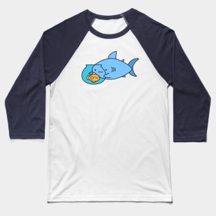 Pancake Shark Baseball T-Shirt